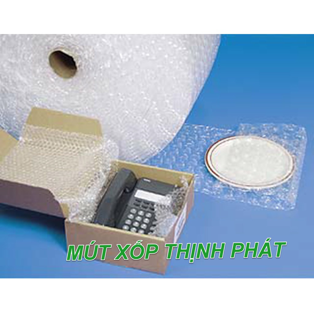 Cuộn Xốp Bong Bóng Khí Khổ 35cmx100m