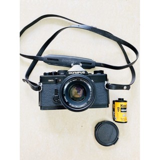 Máy ảnh film Olympus OM2n + lens Olympus zuiko 50mm f1.8 ngàm OM