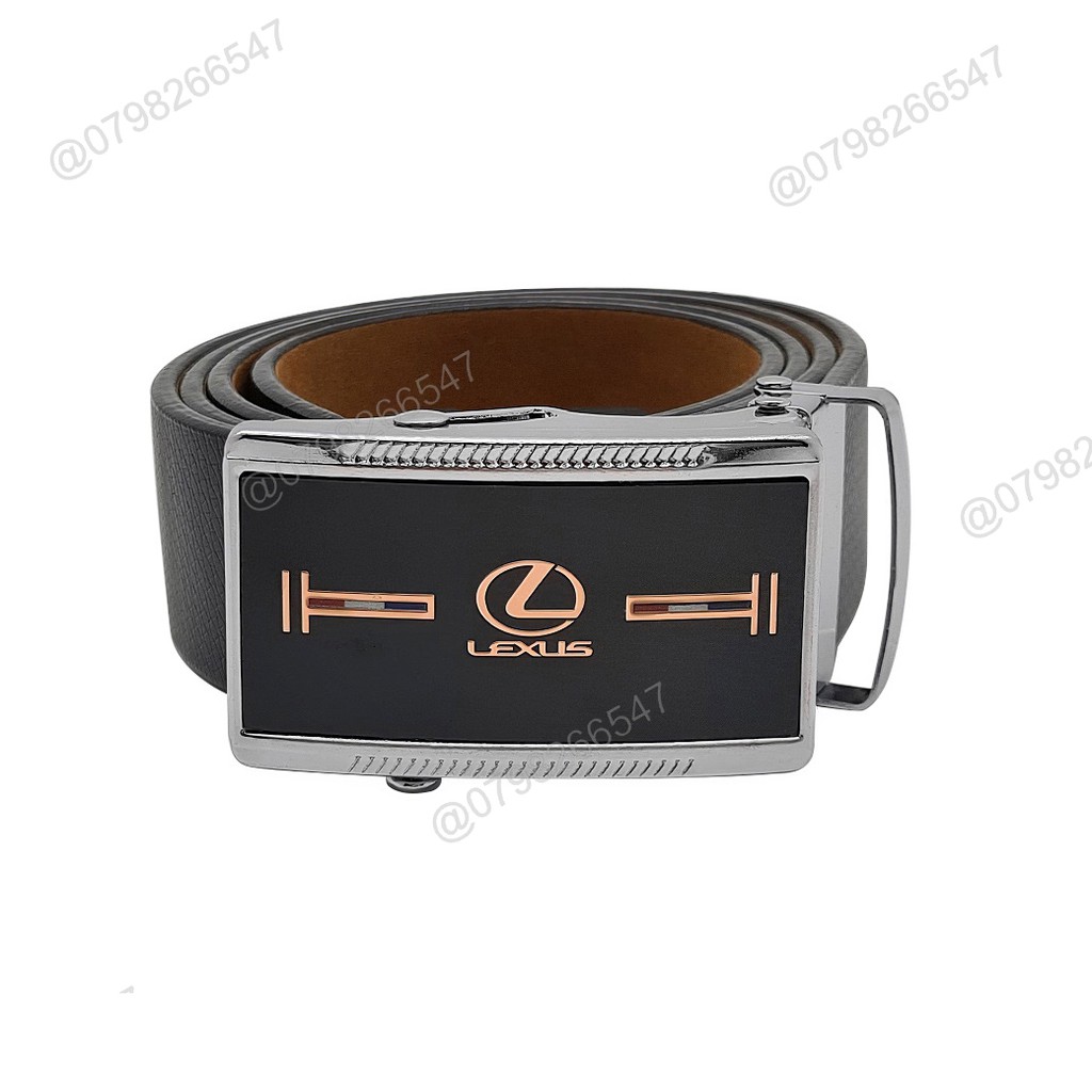 Thắt lưng giá tốt da PU DHM-186 | Khóa con lăn trắng bạc | giao mặt ngẫu nhiên | Bảo hành 12 tháng