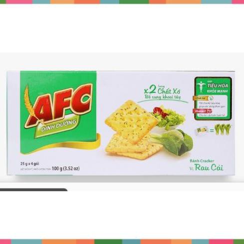 BÁNH AFC RAU CẢI 100G [tohodo]