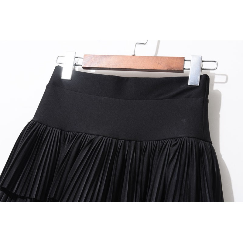 Chân Váy Nữ Xếp Ly Dáng Ngắn - Rere.Store [FREESHIP] - chân váy xếp ly nữ màu đen BASIC A3-2