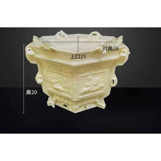 Khuôn đúc chậu lục giác 25