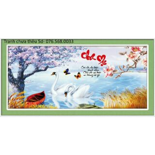 Tranh thêu 3D CHA MẸ 88915