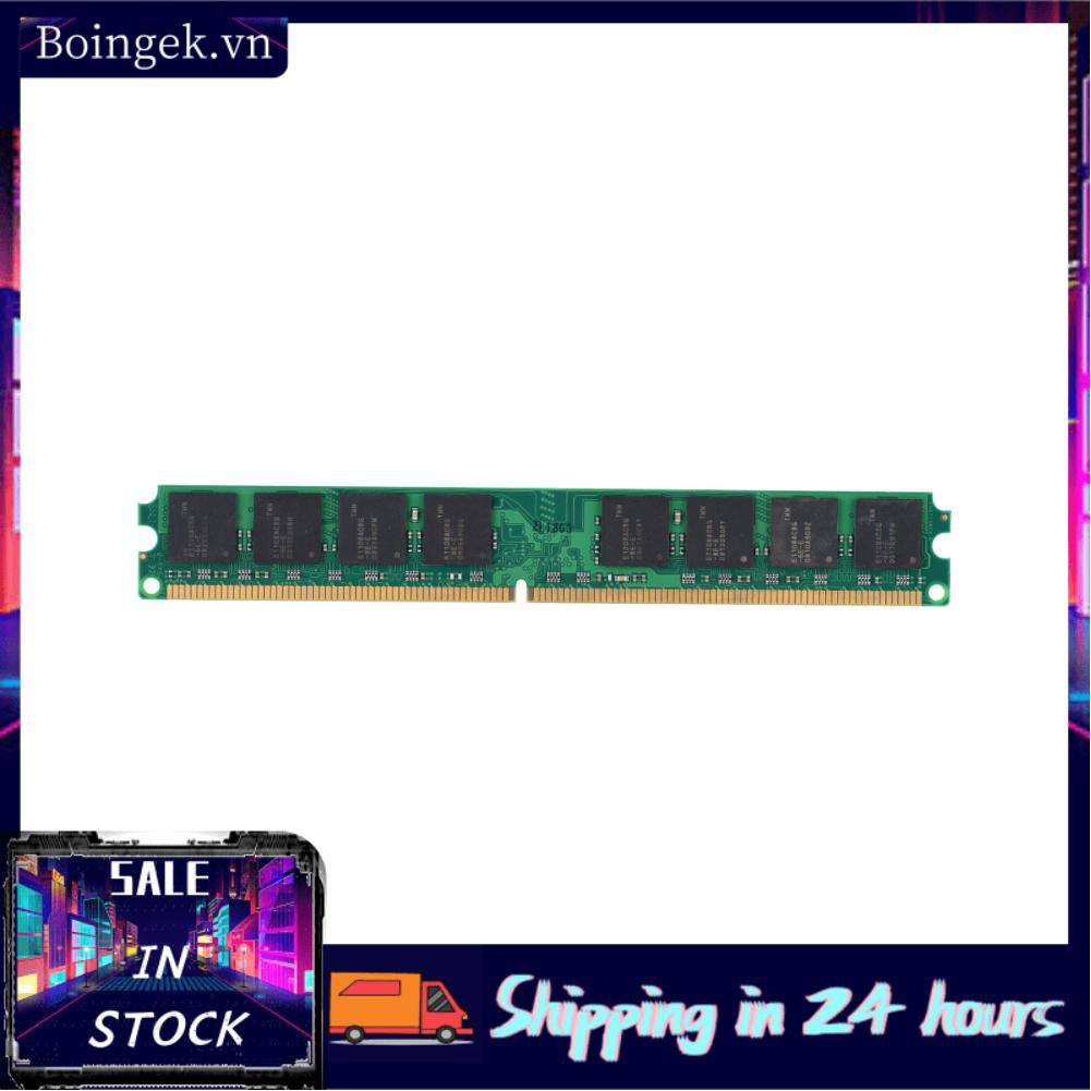 Bảng Mạch Bộ Nhớ Ram 240pin Boingek 2gb Ddr2 667mhz Pc2-5300 Cho Intel / Amd | WebRaoVat - webraovat.net.vn