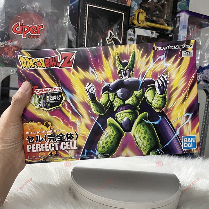 Mô hình Perfect Cell lắp ráp - Figure Rise Standard Perfect Cell Bandai