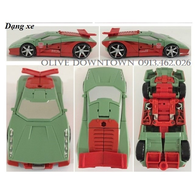 JUMPSTREAM 🔸️ Robot 14cm lắp ráp thành Siêu xe - Transformers