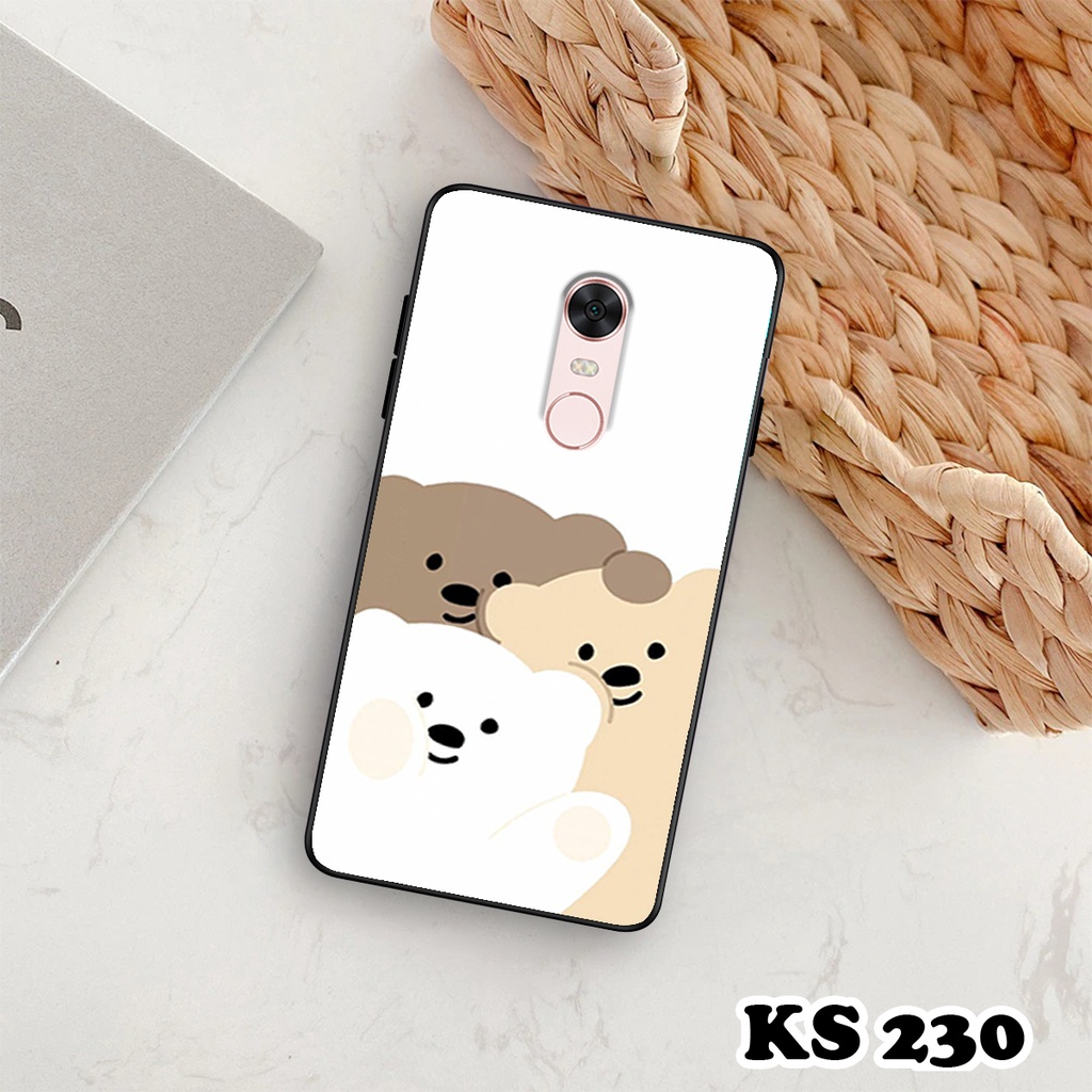 Ốp lưng Xiaomi Redmi Note 3 - Xiaomi Redmi Note 4 - Xiaomi Redmi Note 4X - Ốp in hình gấu bear ngộ nghĩnh