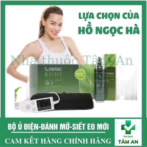 Bộ Đai Ủ Điện Slimming Body SB-II Tinh Dầu Nóng Đánh Mỡ Siết Eo Định Hình Bụng Hồ Ngọc Hà