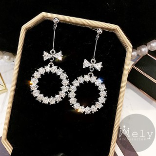 BÔNG TAI NƠ ĐÍNH ĐÁ - MELY 809