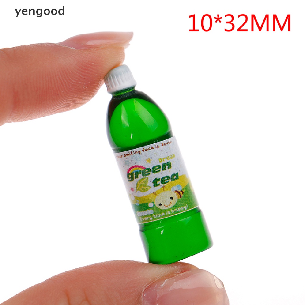 Set 5 Mô Hình Chai Nước Ép Trái Cây Hoạt Hình Trang Trí Nhà Búp Bê