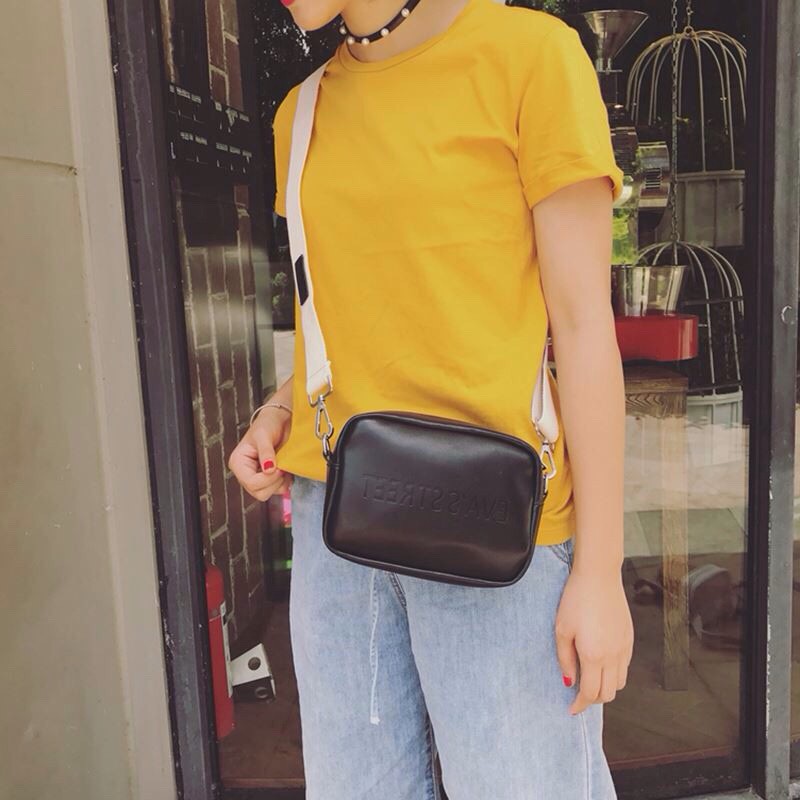 Túi Eva's Street phong cách Hàn Quốc tặng kèm 1 chiếc vòng cổ Choker siêu xinh