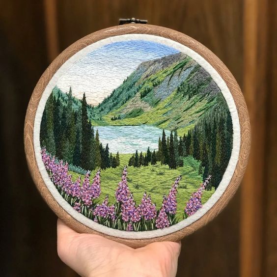 MỚI 2023 - DIY THÊU TAY THIÊN NHIÊN TƯƠI ĐẸP- HOOP DECO HOME KIT NGUYÊN LIỆU TỰ THÊU THỦ CÔNG- MIE HANDMADE SHOP