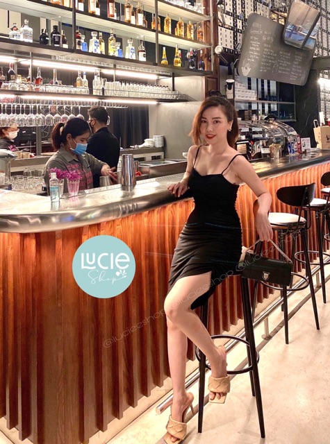 Đầm Body vạt xéo dún hông F21