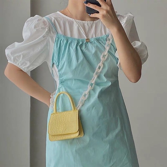 TÚI ĐEO CHÉO DÂY XÍCH NHỰA NHỎ XINH🥰🥰🥰🥰🥰