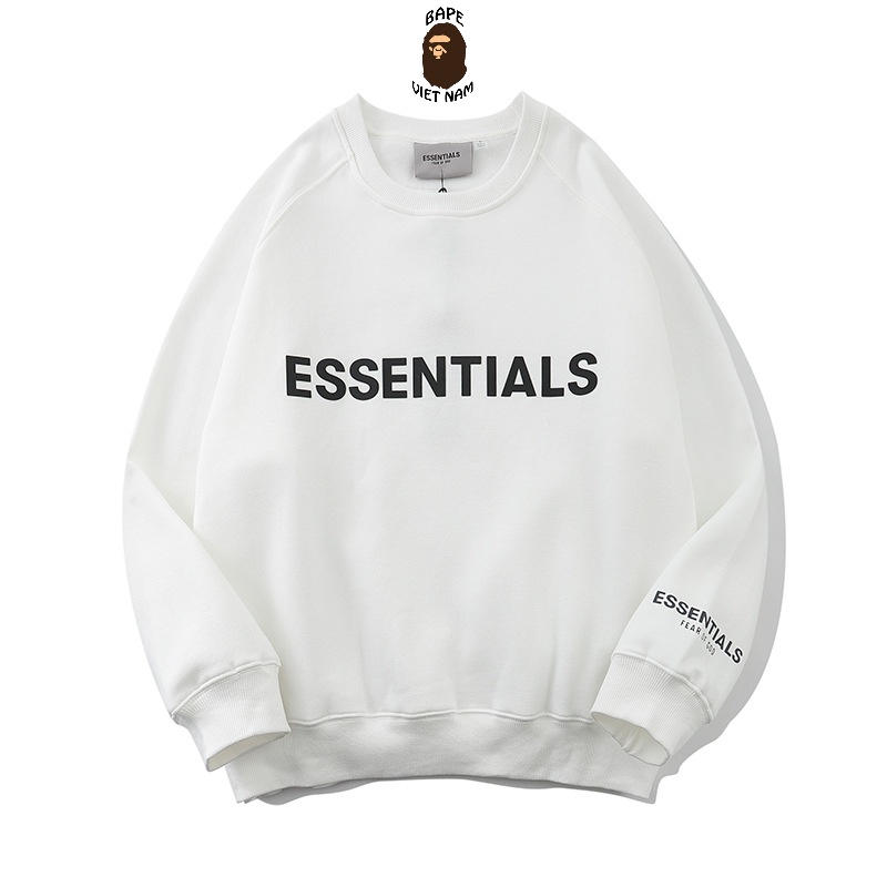 [Hàng Cao Cấp] Áo Sweater Essentials FOG, Fear Of God Essentials Sweater SS2021 chất Cotton, 5 màu BapeVN | WebRaoVat - webraovat.net.vn