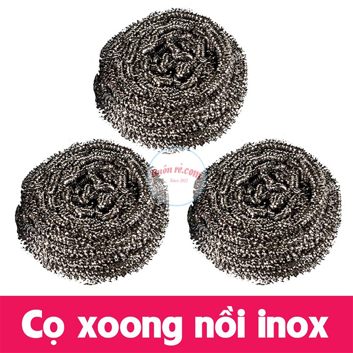 Combo 2 Cọ Xoong Thép Không Gỉ Siêu Rẻ 00225