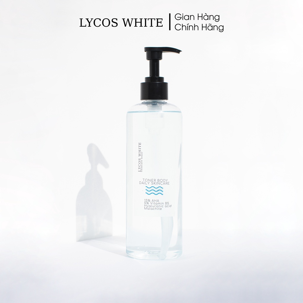 Toner Hyaluronic Acid 15% AHA Cleansing Làm Sạch Body Lycos White