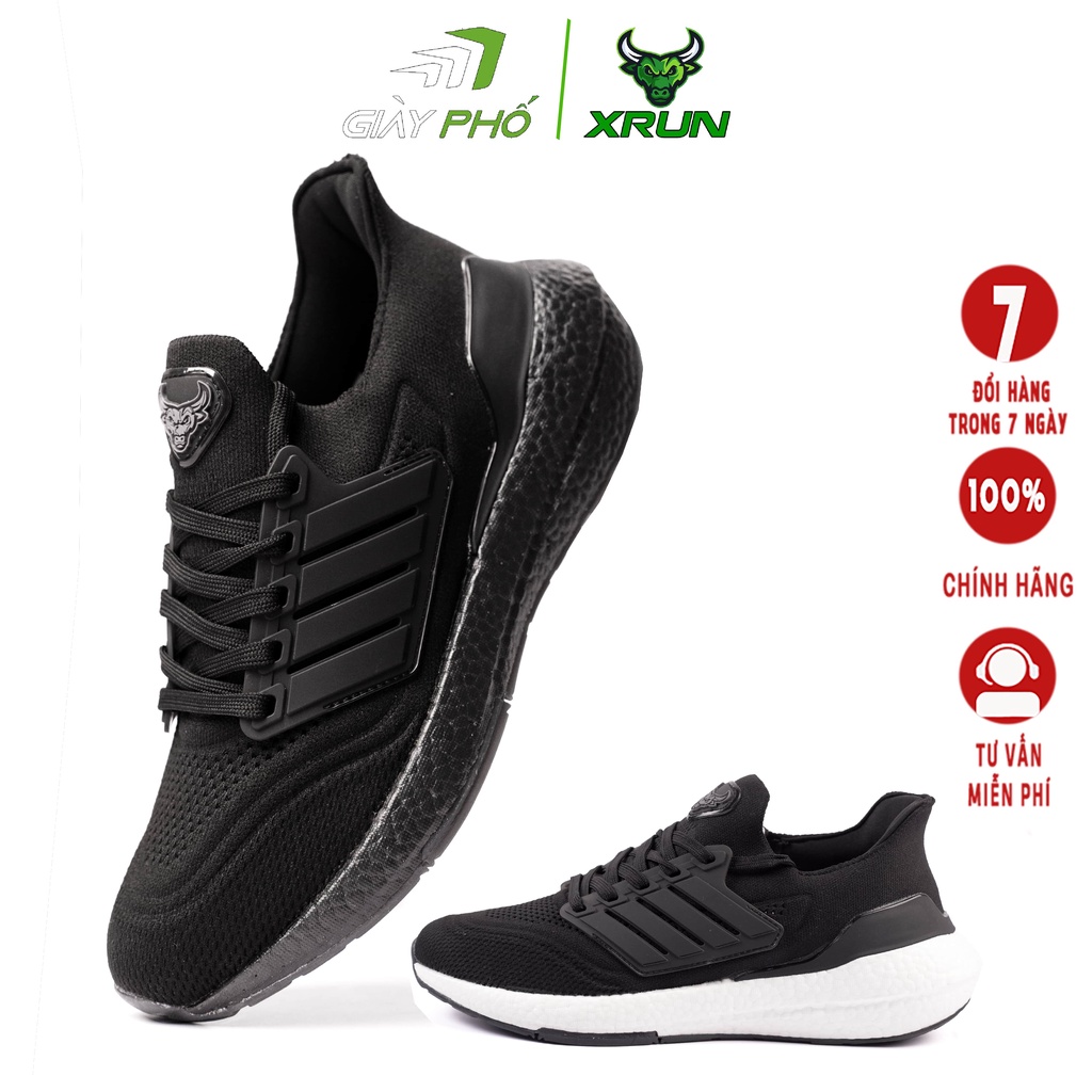Giày thể thao Xrun Lion, đế công nghệ hạt boost siêu êm, đàn hồi, vải dệt cao cấp thoáng khí,bảo hành 12 tháng