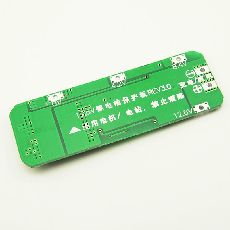 Bảng mạch bảo bệ BMS PCB cho pin Lithium 18650 Li-lion Mo6dun 12.6B Cell 59x20x3.4mm