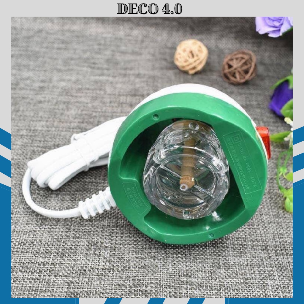 Đèn bắt muỗi , máy xông tinh dầu đuổi muỗi Hacker Decor 4.0 an toàn cho bé