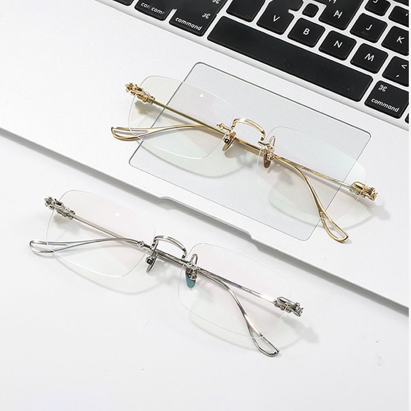 Mắt Kính Chống Tia Sáng Xanh Thời Trang Hàn Quốc Cho Nam Nữ