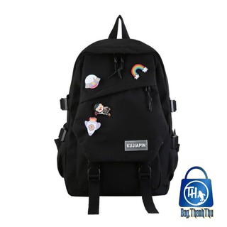 Balo ulzzang chống nước Bag.ThanhThu họa tiết cầu vồng 91