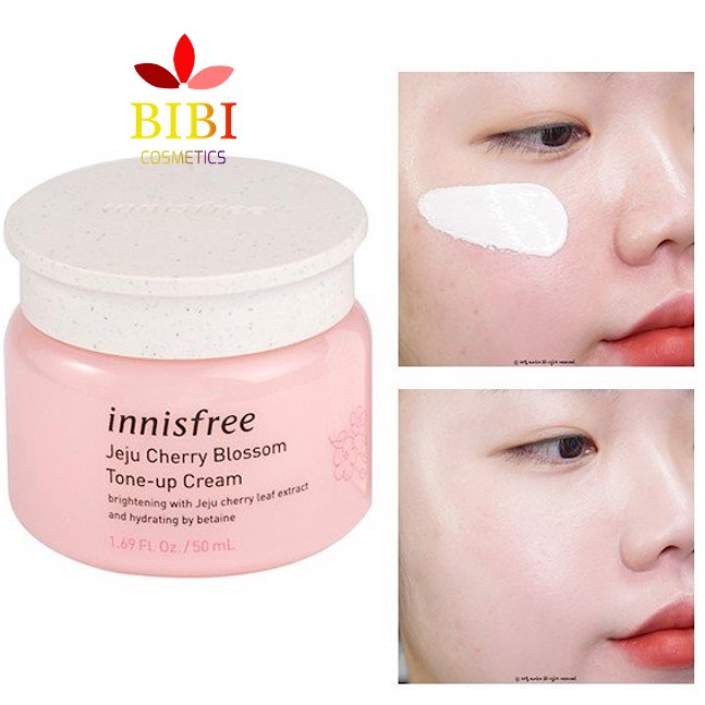 KEM DƯỠNG TRẮNG DA HOÀN HẢO INNISFREE JEJU BLOSSOMEL CREAM
