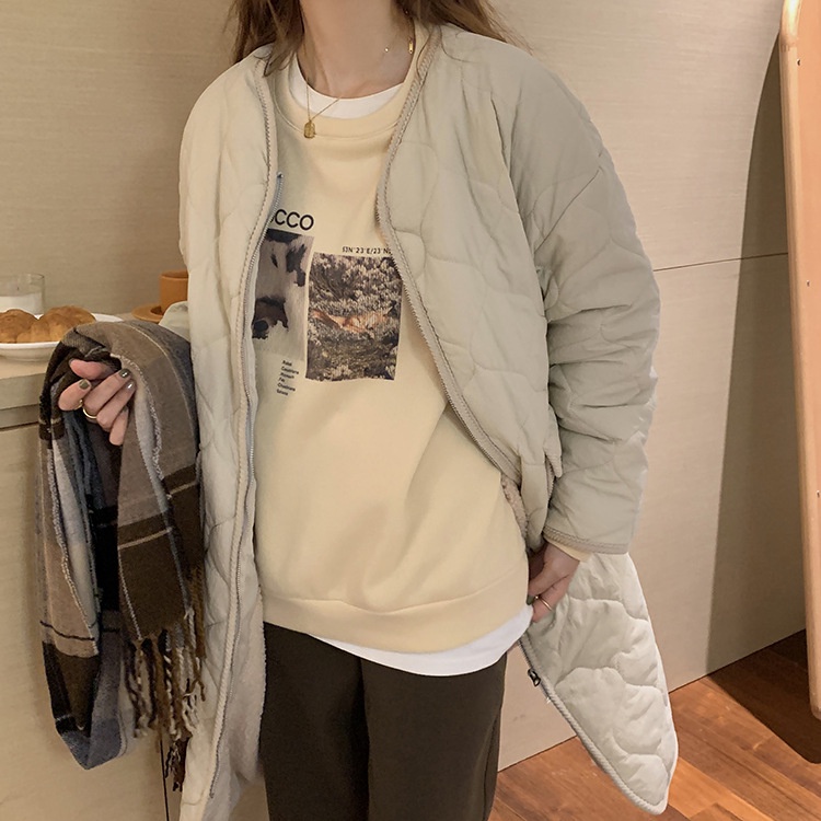 Áo Nỉ Sweater nữ Cao cấp Hàn Quốc Áo Sweater nữ Form rộng In hình Ulzzang Thời trang | BigBuy360 - bigbuy360.vn