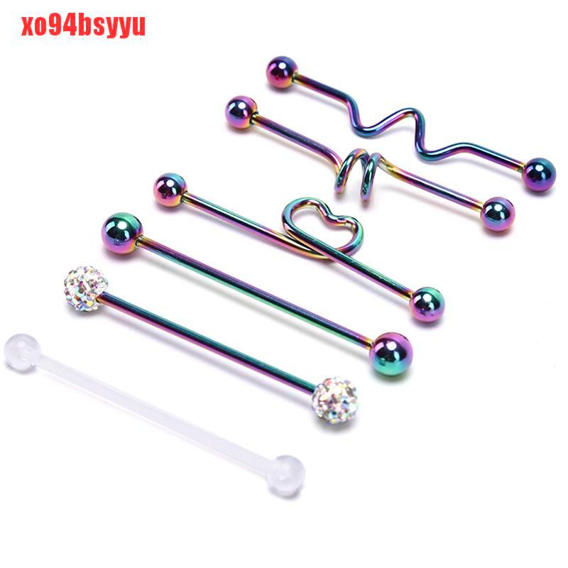Set 6 Thanh Tạ Bằng Thép Không Gỉ Xo94Bsyu