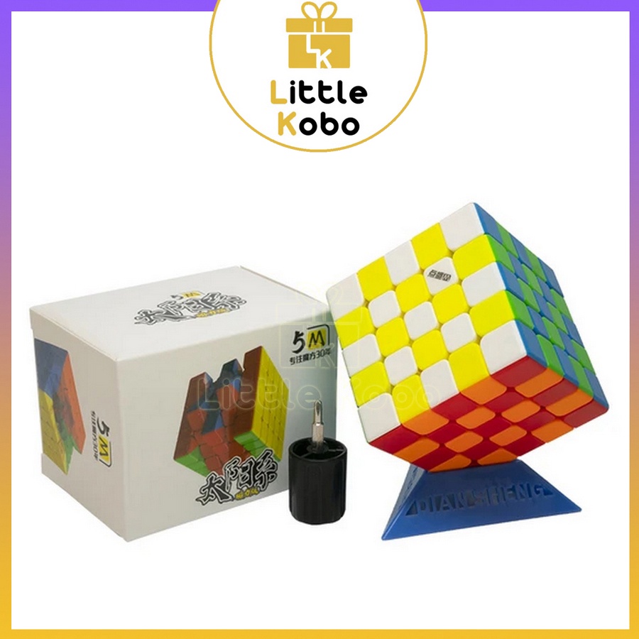 Rubik DianSheng 2M 3M 4M 5M Rubic 2x2 3x3 4x4 5x5 Có Nam Châm Stickerless Không Viền Đồ Chơi