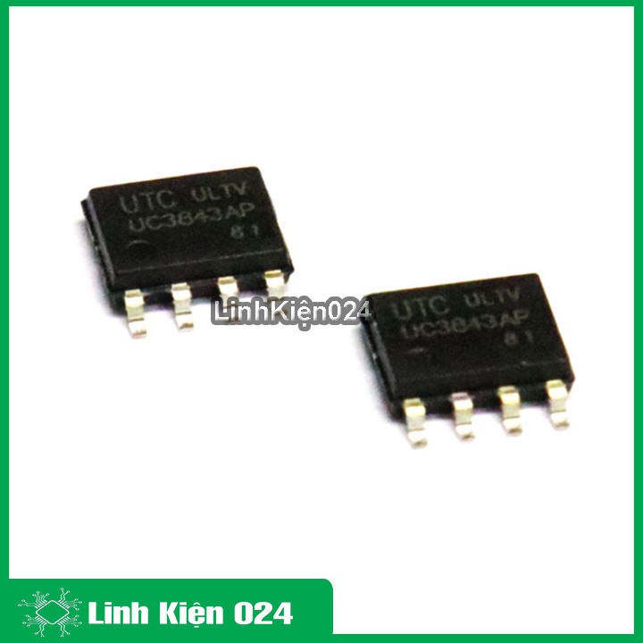 IC chức năng UC3843 chân cắm DIP-8