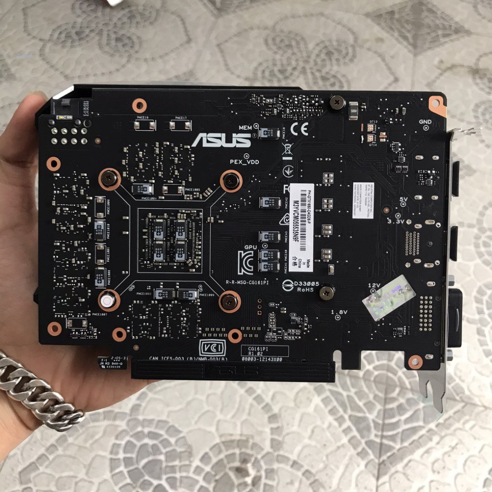 Card màn hình Asus PH GTX 1650-O4G GDDR6 4GB GDDR6, 128-bit, DVI+HDMI+DP Chính hãng Bảo hành 3 năm | BigBuy360 - bigbuy360.vn