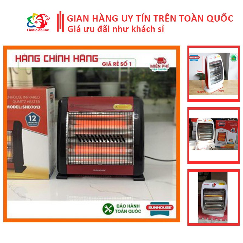 Đèn sưởi 2 bóng Sunhouse SHD7014