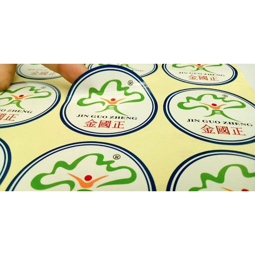 DECAL ĐẾ VÀNG A4