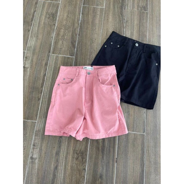 Quần short kaki nữ