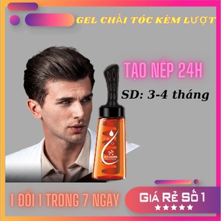 Gel Vuốt Tóc Kèm Lược  Thay Thế Sáp Vuốt Tóc Nam Cao Cấp 280 ML Keo Tóc Thân Thiện Với Mọi Loại Tóc