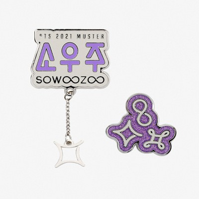 Túi mini bag và huy hiệu muster Sowoozoo