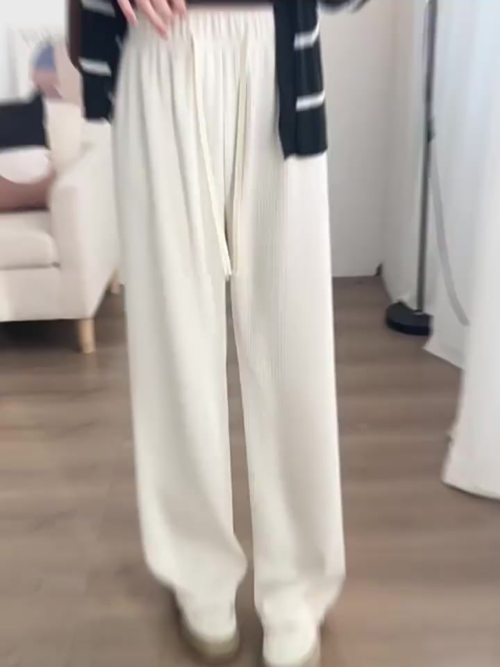 XIN LAN YA SHE Quần Dài Dáng Rộng Ống Đứng Dễ Phối Đồ Thời Trang Hàn Quốc 2023 Cho Bạn Gái | BigBuy360 - bigbuy360.vn