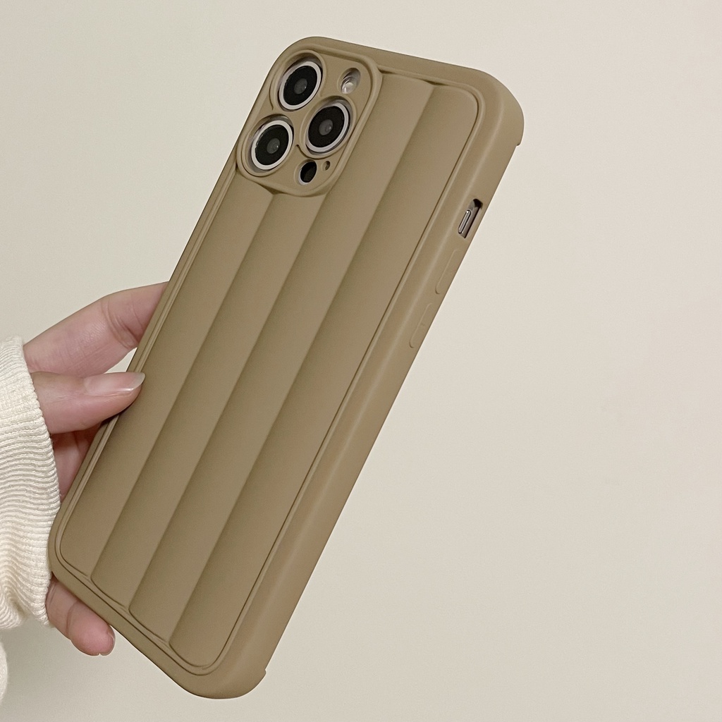 Ốp điện thoại hình trứng cuộn nâu thích hợp cho iphone 13 13 promax X XS X ins 1112 pro