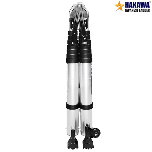 Thang nhôm rút đôi Cao Cấp HAKAWA HK250 Hãng Nhật chính hãng