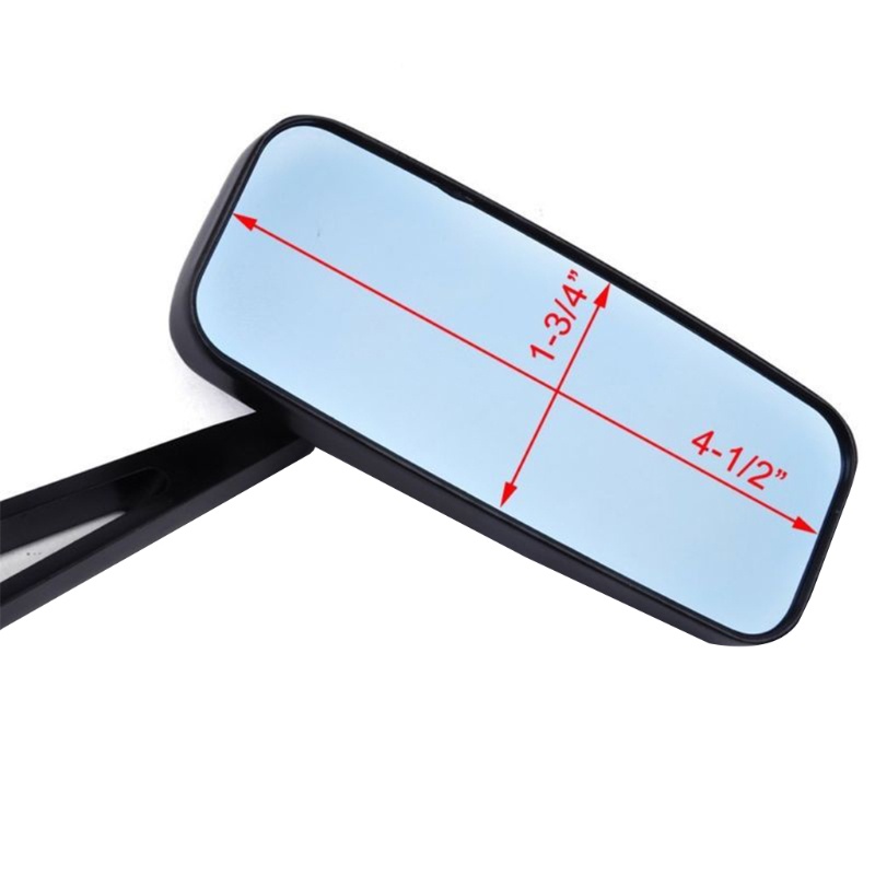 Set 2 Gương Chiếu Hậu Độ Nét Cao Gắn Tay Lái Xe Mô Tô Địa Hình Mi