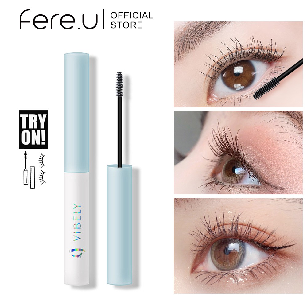 Fere.U Black Eye Lash Primer Waterproof Pre Mascara Lengthener Thickener Long Lasting Smudge Proof 30g