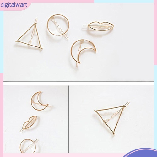 Kẹp Tóc Nữ Hình Học Thời Trang