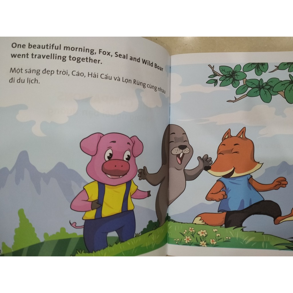 Sách - Truyện song ngữ : những người bạn đường