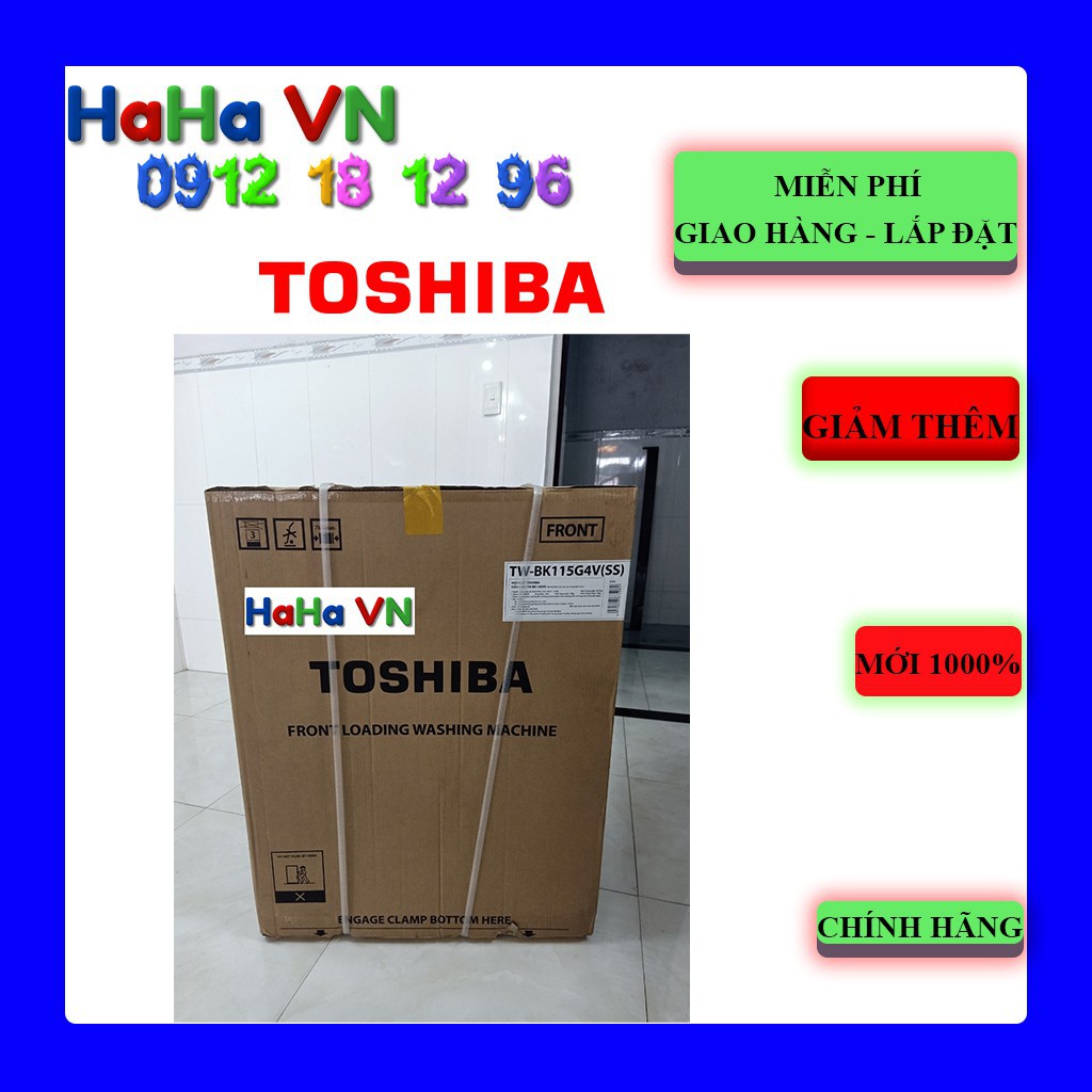 Máy giặt Toshiba TW-BK115G4V(SS) Inverter 10.5 Kg