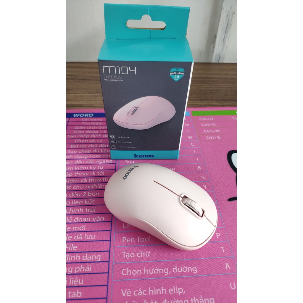 Chuột máy tính không dây Kenoo M104  bảo hành 24 tháng