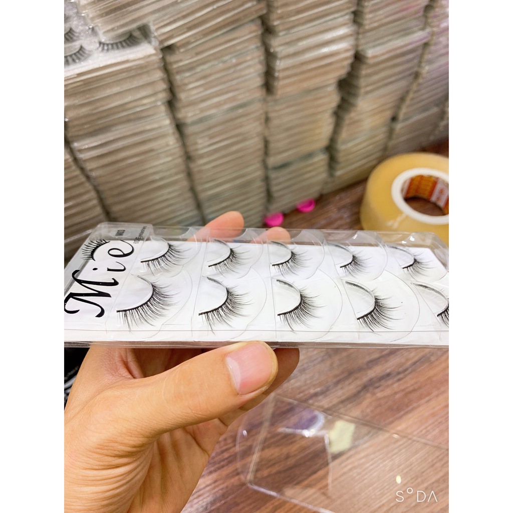 Mi Giả Tự Nhiên 5 Cặp Mie 03 Cao Cấp Chính Hãng Chuyên Dùng Cho Makeup