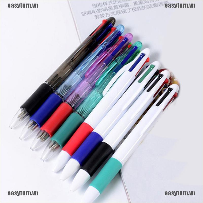 Bút Bi Nhiều Màu 4 Trong 1