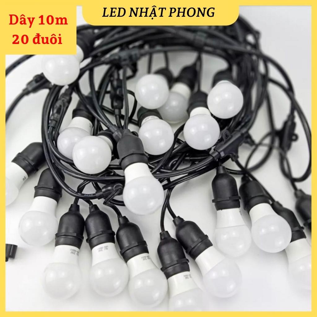 Bóng đèn Led trang trí ngoài trời, 3W, màu Vàng ấm, màu trắng, tiết kiệm điện |Nhật phong