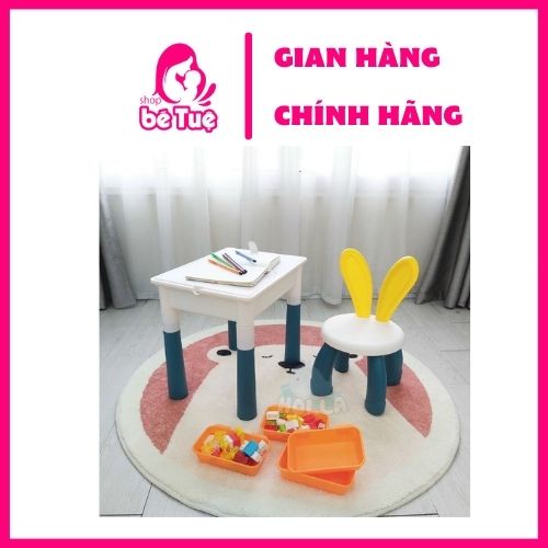 Bộ bàn học Lego hoa anh đào đa năng